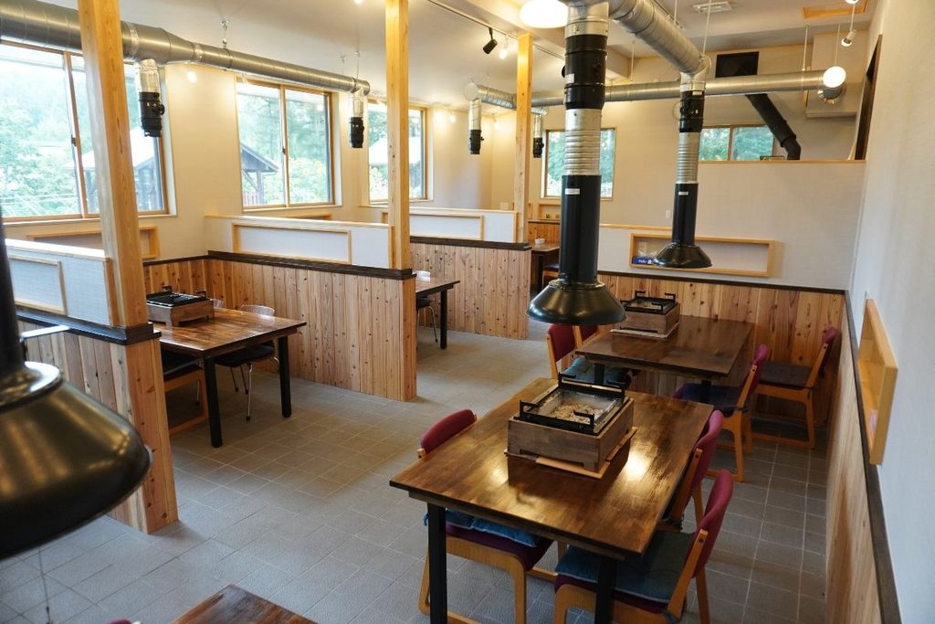 DONGURITEI restaurant interior seating area